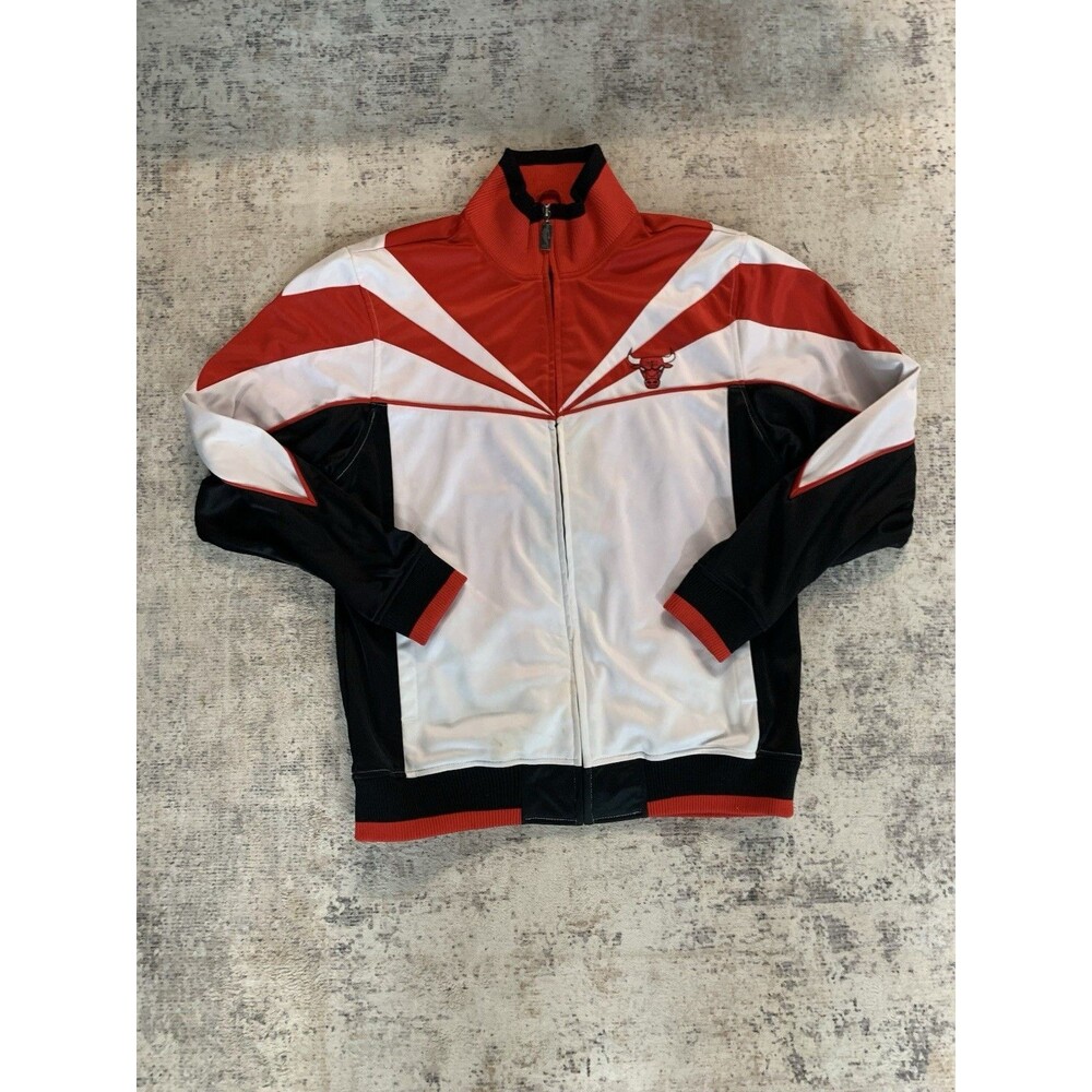 Chicago Bulls Embroidery Full Zipup Size L